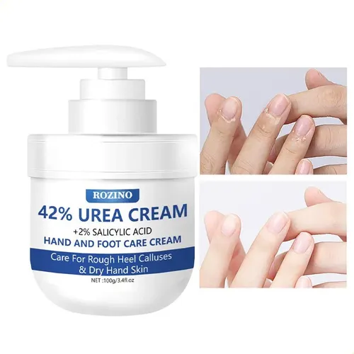 Crema Para Manos Y Pies Rozino, Exfoliante Con Ácido Sali