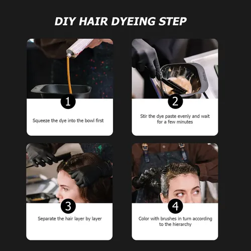 Cepillos Profesionales Para Teñir Cabello X10 Unidades