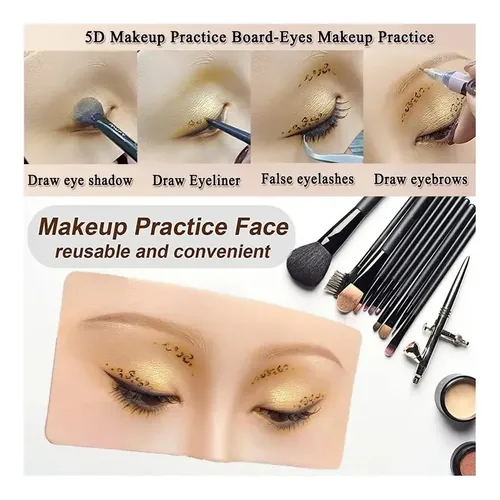 2026 5d Cara De Maniquí De Maquillaje+20 Brocha Maquillaje