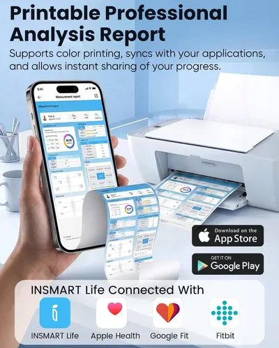 Insmart Balanza Cf625 Digital 8 Electrodos Color Va