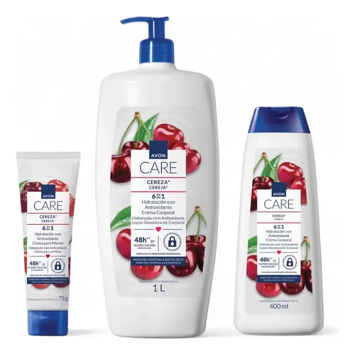 Kit Avon Care Cereza