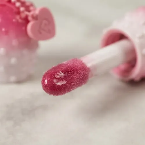 Gloss Labial Pink21 Fresh Collection Brillo Llavero Corazón