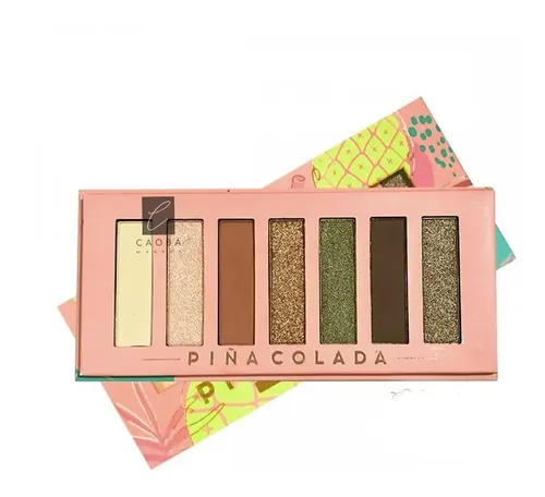 Paleta De Sombras 7 Tonos Piña Colada Ruby Rose Original