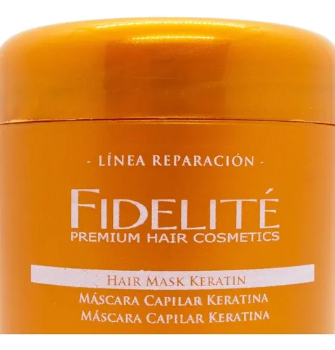 Fidelite Baño De Crema Máscara Capilar Keratina 270g