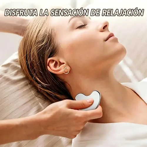 3 Piezas Gua Sha De Acero Inoxidable – Masajeador Guasha