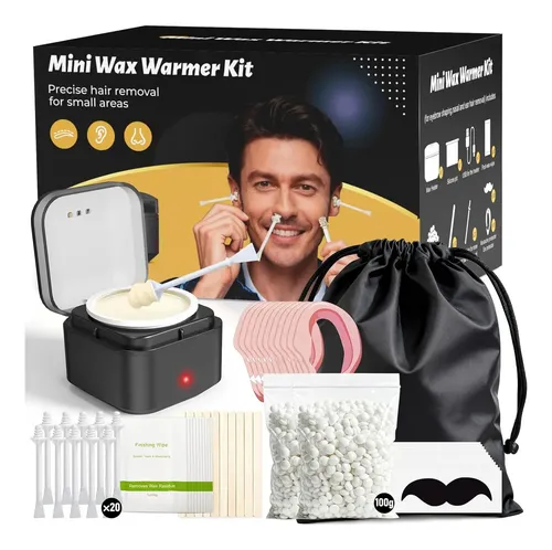 Kit De Cera Nariz Y Oídos Usb-c Con Control De Temperatura