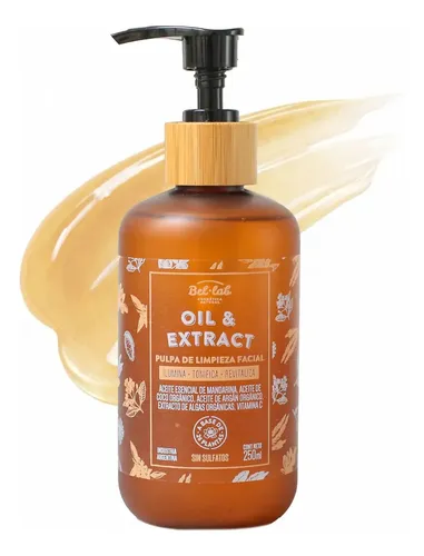 Bel Lab Limpiador Facial Natural Con Extractos Y Aceites Vegetales 250 Ml Sin Sulfatos