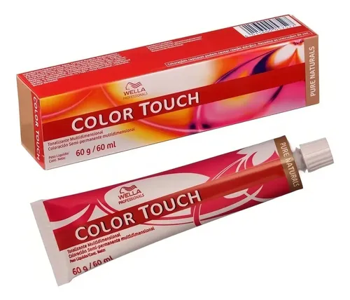 Tinte Wella Color Touch Pure Naturals 2/0 Semi Permanente Sin Amoníaco