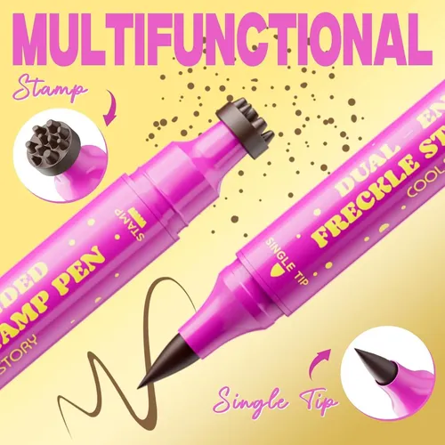 Delineador De Pecas Dual-ended Beauty Glazed #2 Mousy Brown