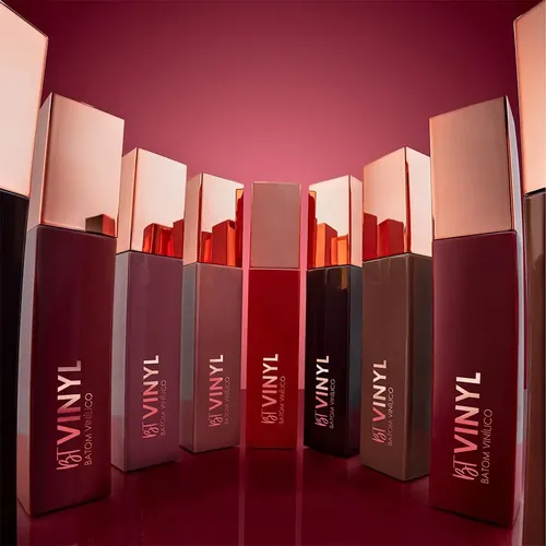 Lápiz labial de vinilo líquido Bt Vinyl Bruna Tavares Sara Color Vinyl Gloss, rojo