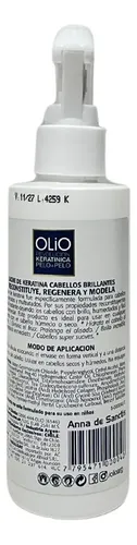 Leche Keratina Anna De Sanctis Regeneradora Olio X150ml