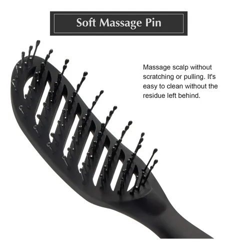 Cepillo Para El Cabello Fixbody Curvo Ventilado Para Secado