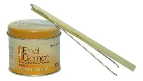 Emal Diaman Cera Depilatoria Miel Lata 200g