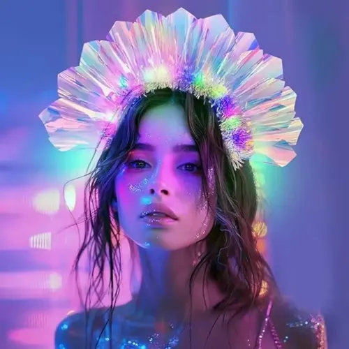 Vincha Diadema Con Luces Led Para Fiestas Y Disfraces