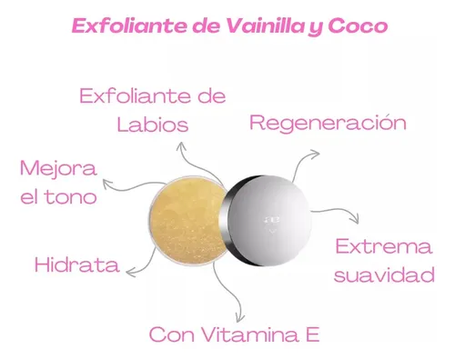 Exfoliante De Labios Lip Scrub Ls10 Vainilla Idraet X 15gr.
