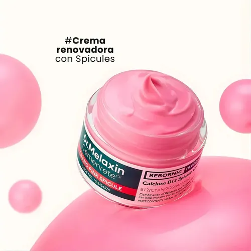 Crema Facial Reafirmante Vitaminab12 Spicules Dr.melaxin 50m Todo Tipo De Piel Día/noche