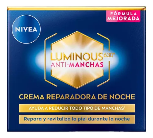 Crema Luminous 630 Noche Anti Manchas Y Reparadora X 50 Ml