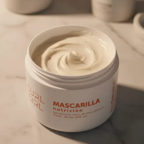 Curl Girl Máscara Nutrición Intensa X 300 Ml Rulos
