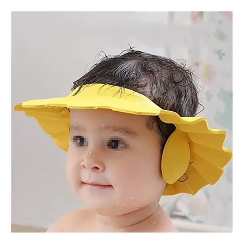 Paquete De 3 Gorros De Baño Para Bebés, Suaves Y Ajustables