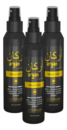 Protector Térmico Brillo Oro X 125ml Fithocolor
