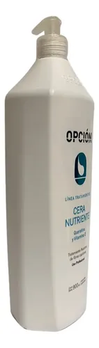 Cera Nutriente Opción Queratina Y Vitamina E Capilar 900ml