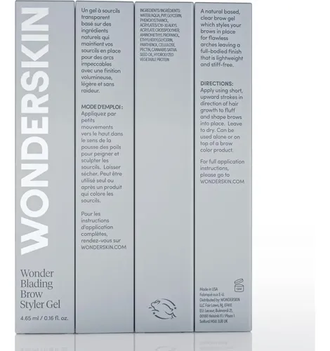 Gel Estilizador De Cejas Wonderskin Ws-wbb-styler 30g