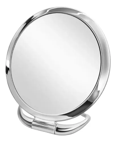Espejo De Maquillaje Plegable Astilla Redonda