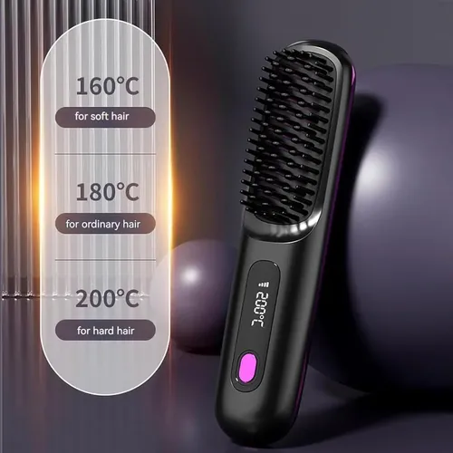 Plancha Hair Mini Flat Iron 2025 Portátil Inalámbrica – Plan