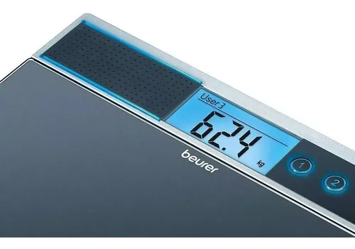 Balanza Personal Beurer Gs39 Con Voz Negro
