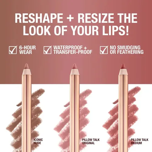Kit De Lápices Bucales Charlotte Tilbury Iconic Mini Lip Tri 3 Colores