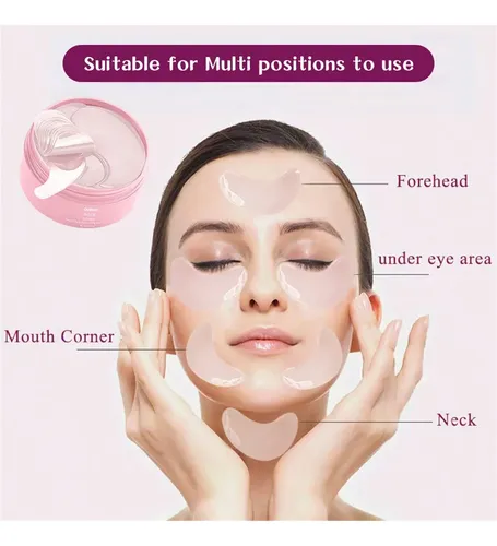 Rose Moisturizing Eye Mask To Reduce Wrinkles Around The Eye