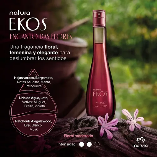Perfume Natura Ekos Encanto Das Flores EDT 100 Ml Mujer