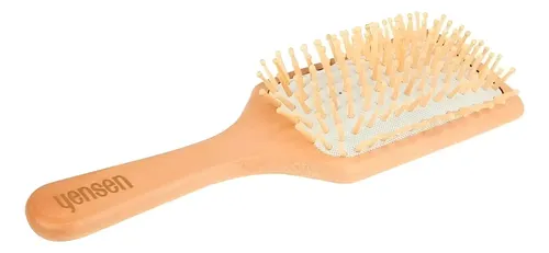 Cepillo Paleta Cabello Natural Madera Eco Friendly Antifrizz Marrón