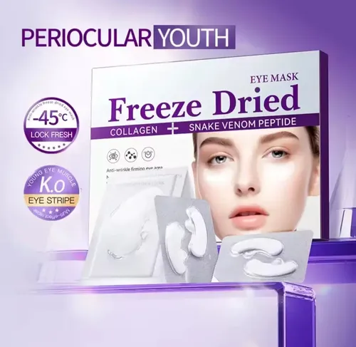 Parches Ojeras Antiarrugas Colágeno + Venon Péptido X4 Pares Todo Tipo De Piel
