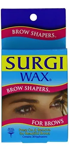 Moldeadores De Cejas Surgiwax Surgi-wax, 28 Tiras