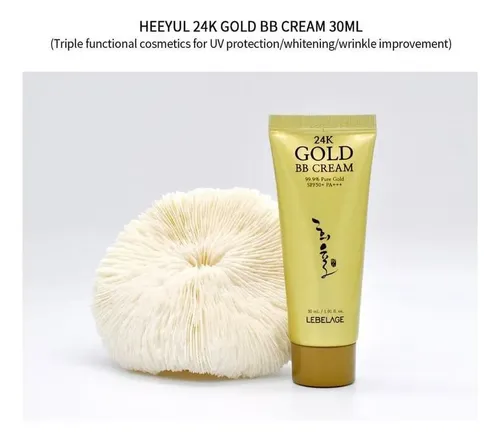 Lebelage Bb Cream Oro 24k Spf50 Antiarrugas Con Caracol