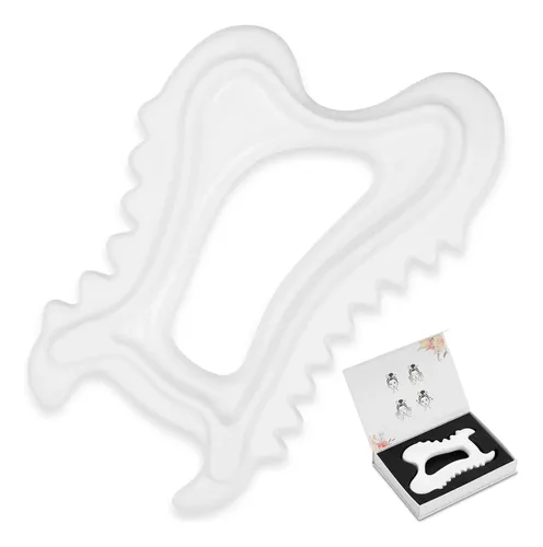 Herramienta De Masaje Gua Sha De Cerámica Cozlow Para Rostro