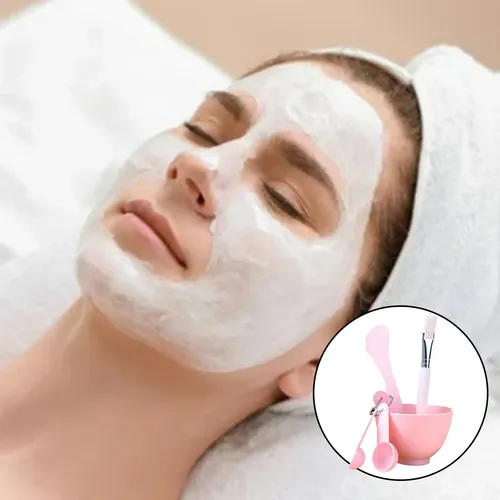 Set 6 Tazones Mezclar Mascarillas Facial Skincare