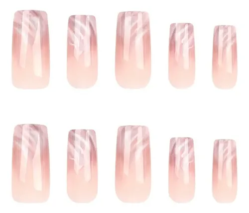 Uñas Con Degradado Ombré Francés