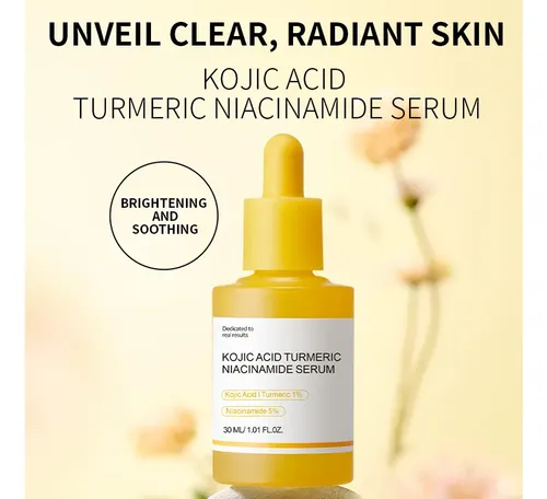 Kojic Acid Turmeric Niacinamide Serum For Brightening 30ml
