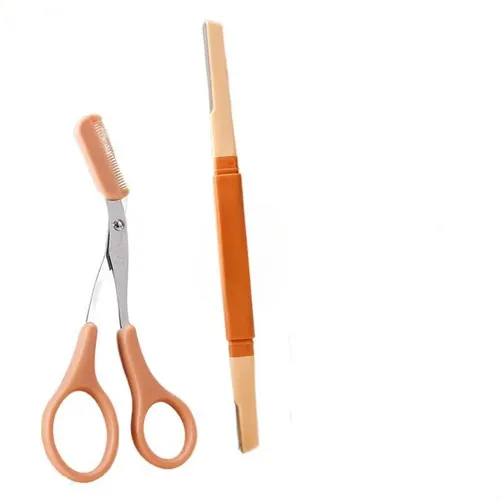 Kit De Recorte De Cejas Seguro Y Portátil Para Hombres Y Muj