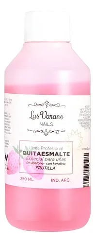 Quita Esmalte De Uñas Liquido 250ml Removedor Sin Acetona