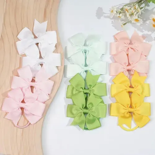 As 50pz Ligas For El Cabello Scrunchies Mayoreo As