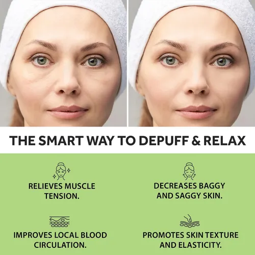 Set Masajeador Facial Jade Roller Y Gua Sha Antiedad
