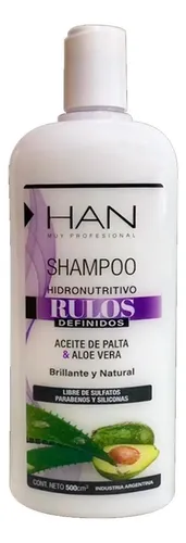 Han Shampoo Rulos Definidos (apto Metodo Curly Hair) X500ml