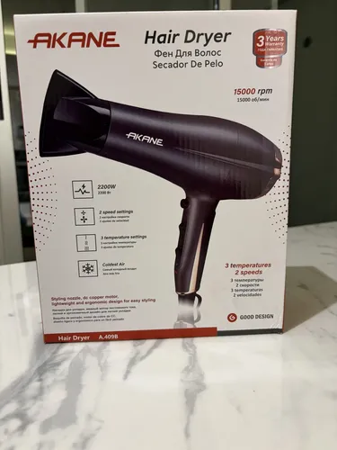 Secador De Pelo Profesional 3 Temp 2 Velocidades Golpe Frio