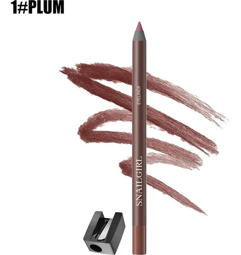 Delineador De Ojos Lápiz Plum Con Sacapuntas Kctan