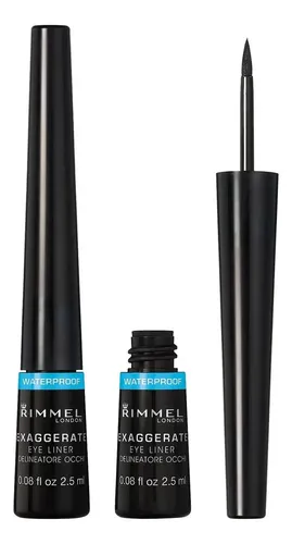 Lápiz Delineador De Ojos Líquido Rimmel Exaggerate 2,5ml