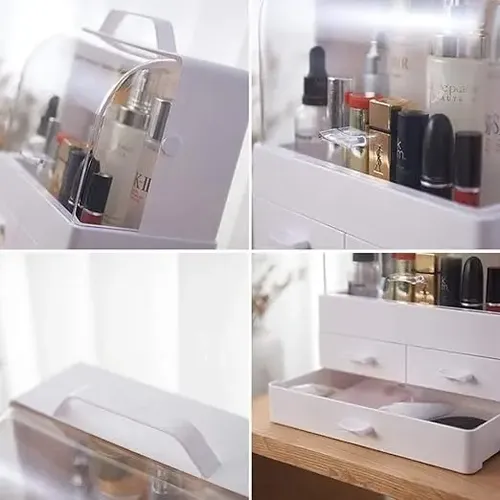 Caja Organizadora De Maquillaje Almacenamiento De Cosmeticos