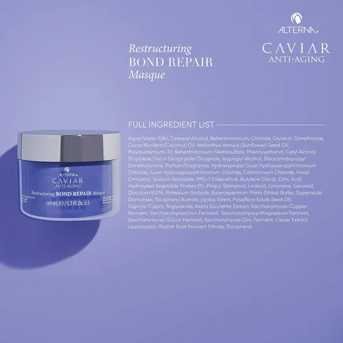 Mascarilla Capilar Alterna Caviar Antienvejecimiento Y Repar